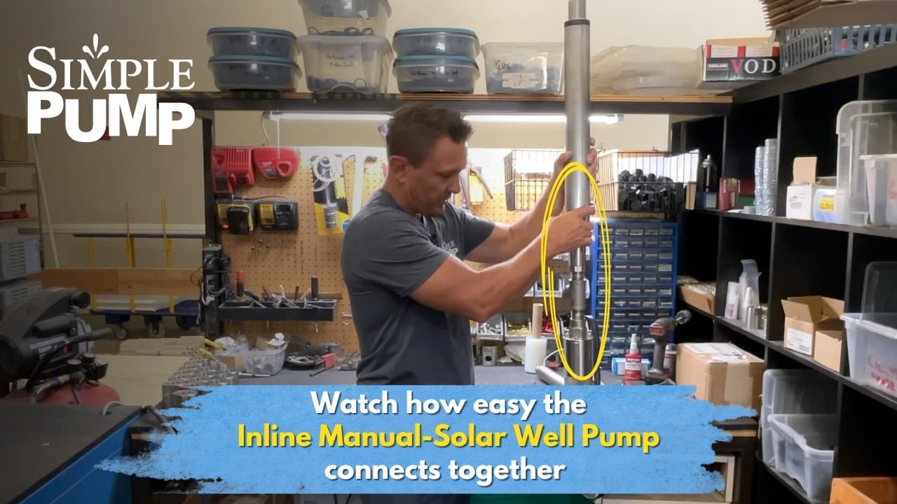 Simple Pump Inline Manual–Solar Well Pump System Components Explained