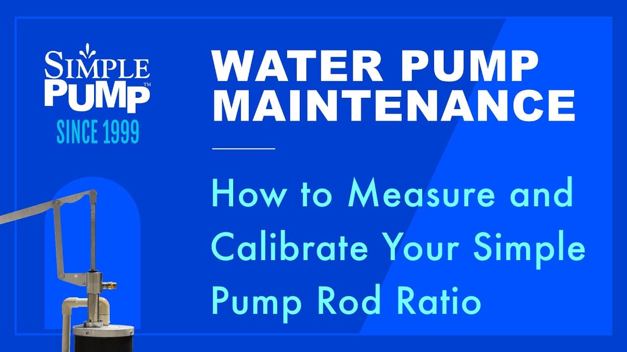 How to Calibrate Your Pump Rod Ratio