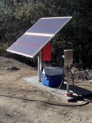 Solar Powered Well Pump Kit