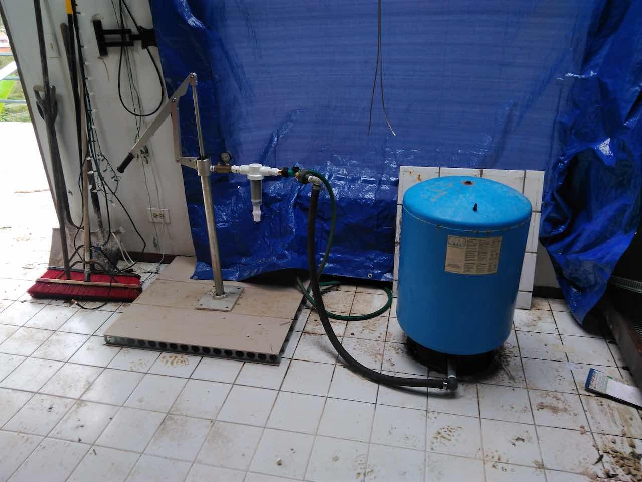 Simple Pump installed alongside existing well system