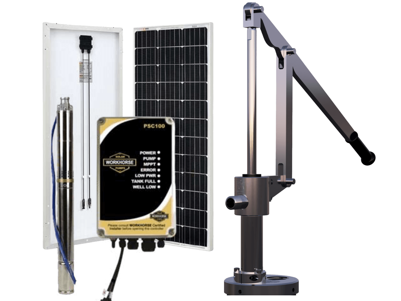 Simple Pump Inline Manual–Solar Well Pump System