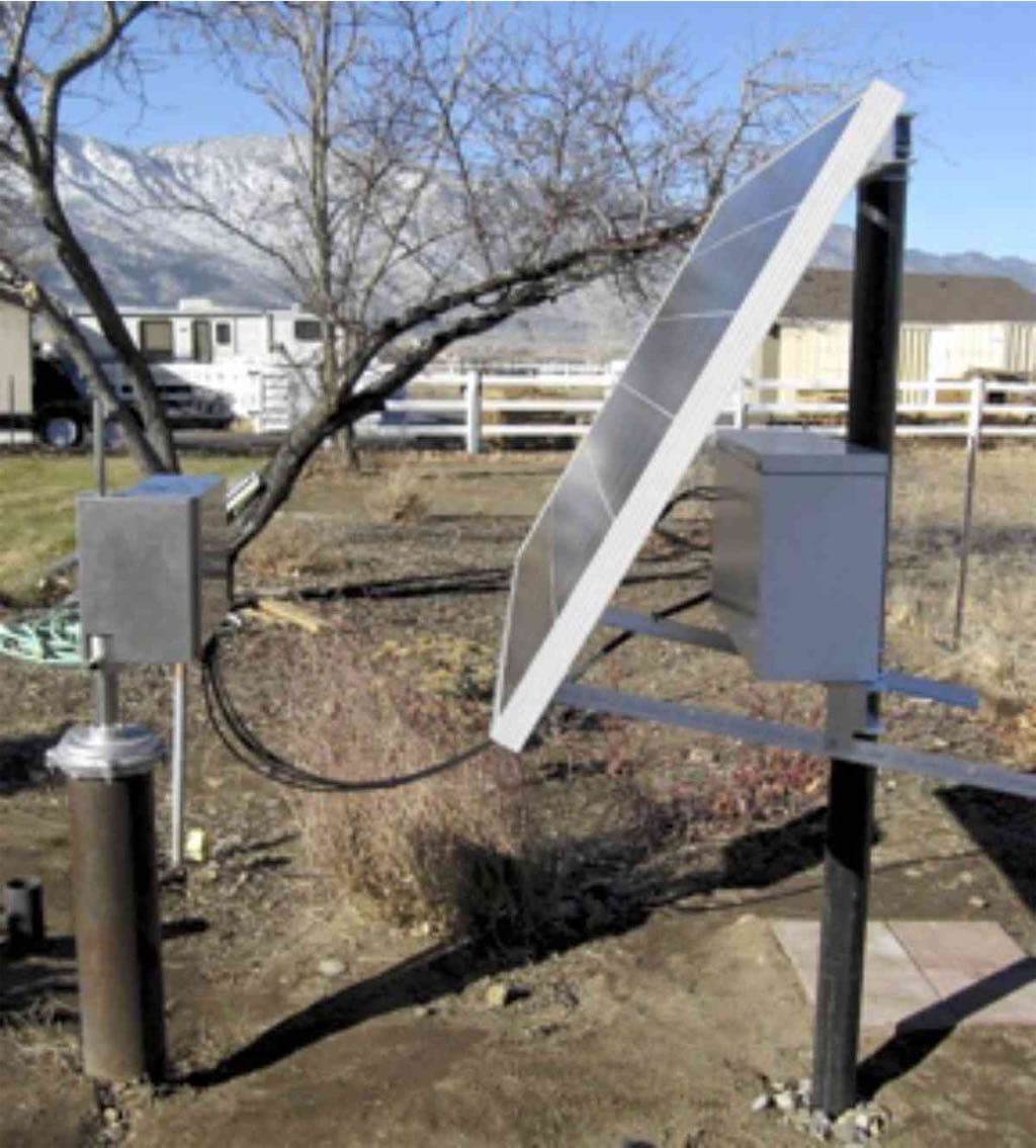 Customer Installation - Solar Powered Well Pump Installation