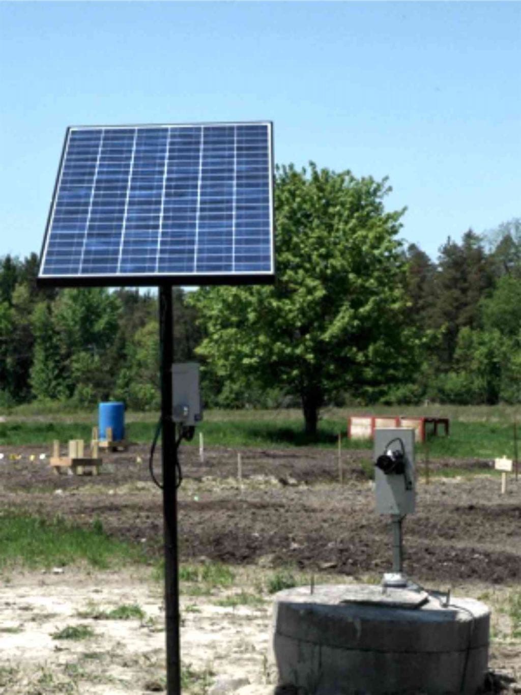 Customer Installation - Solar Powered Well Pump Installation