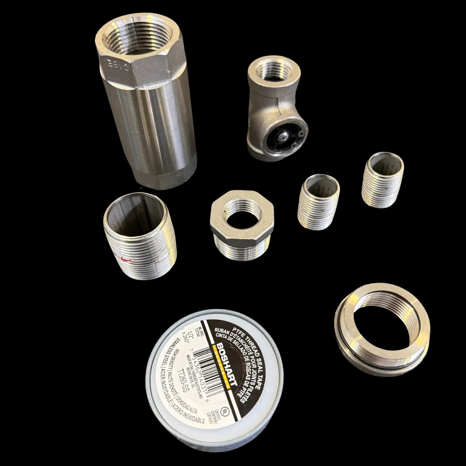 Valve and Adapter Assembly for 2" Solar Submersible Connection to 125CA (82515 or Earlier) - Main Image