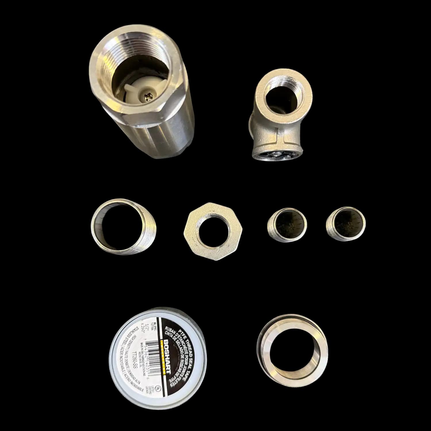 Valve and Adapter Assembly for 2" Solar Submersible Connection to 125CA (82515 or Earlier) - Image 3