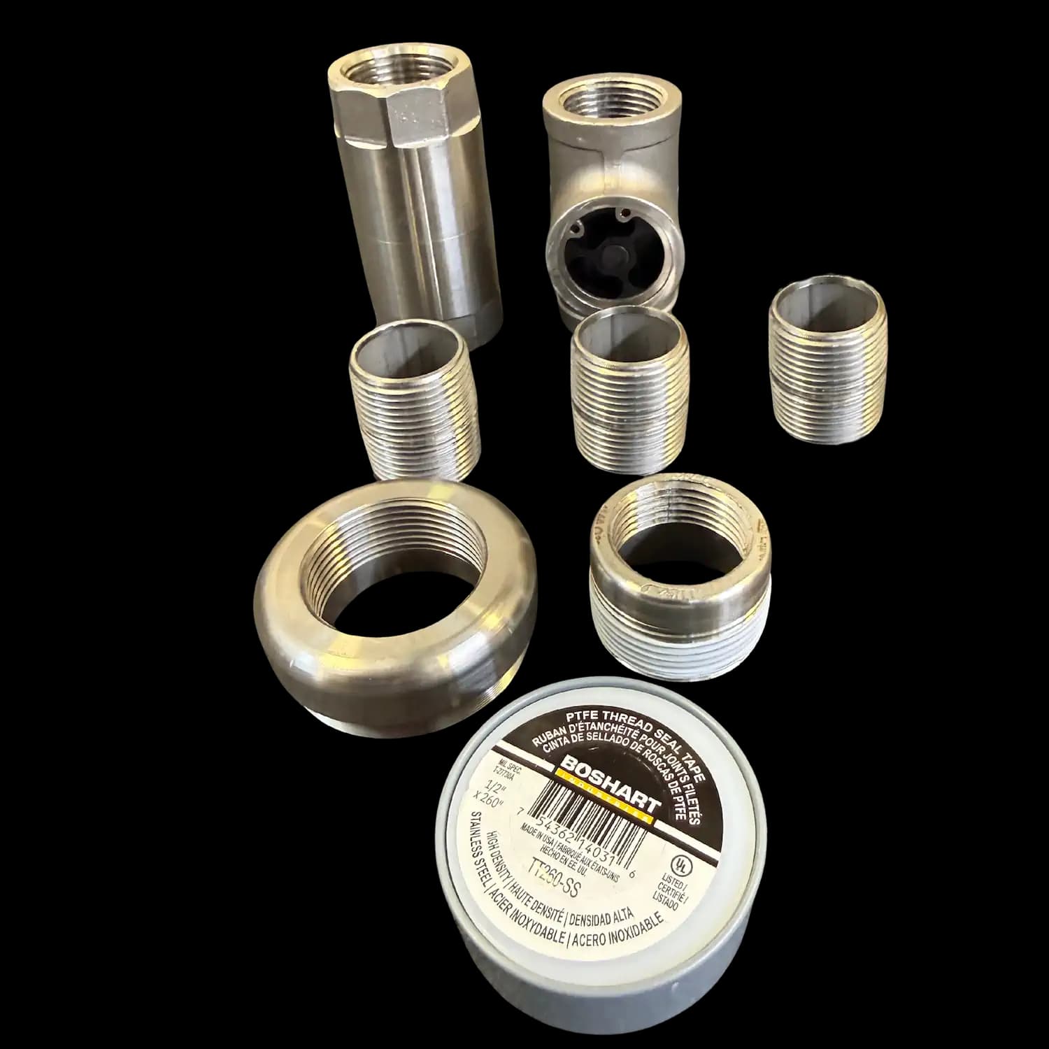 Valve and Adapter Assembly for 3" Solar Submersible Connection to 200CA - Image 2